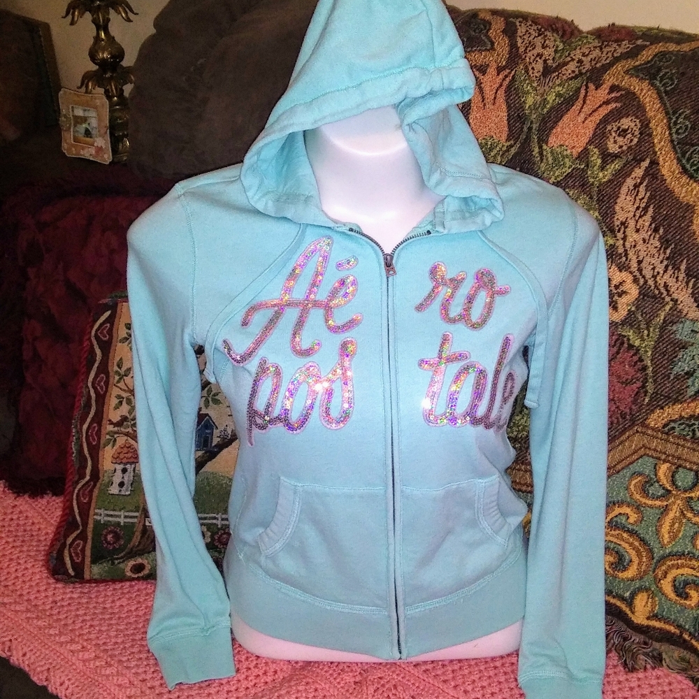 💦Blinged Aeropostale hoodie